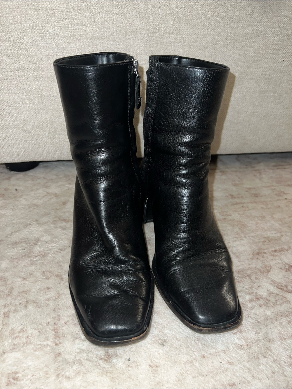 Classic Black Women's Ankle Boots